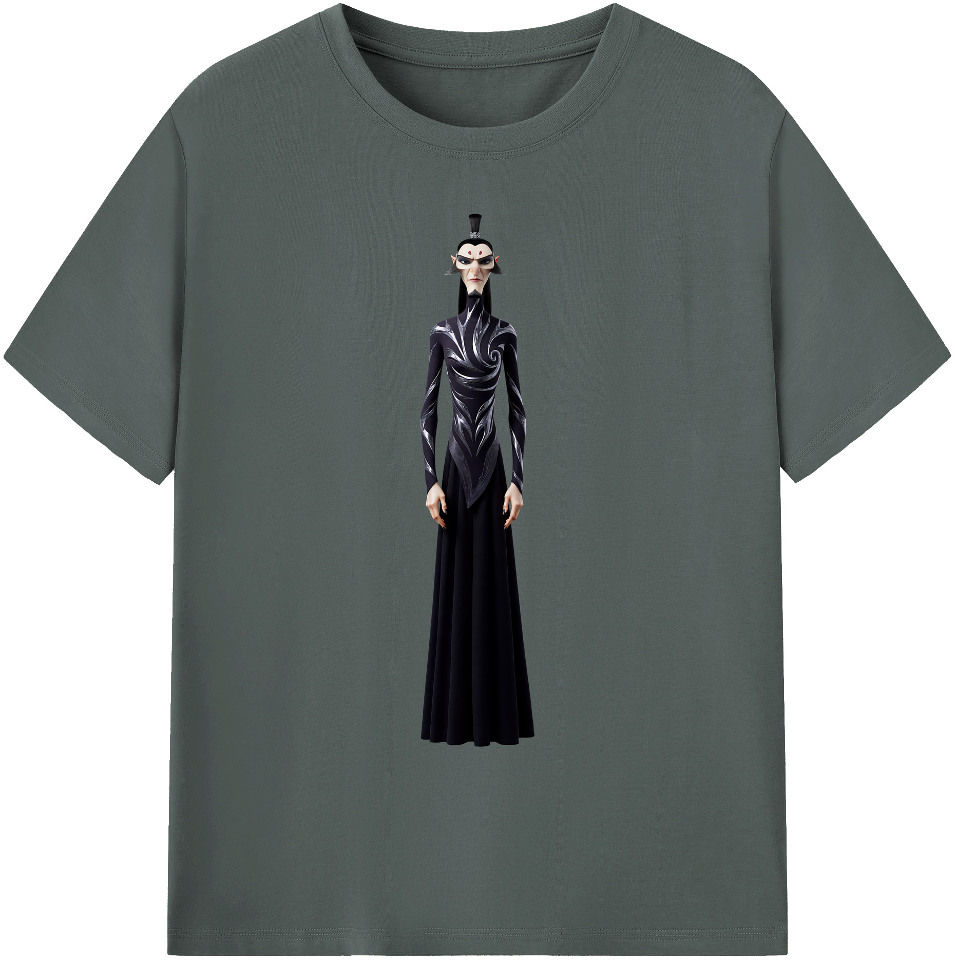（画像用） Ne Zha 2 ナタ 魔童の大暴れ 綿100％ メンズ半袖Tシャツ｜肌触りやわらか＆通気性